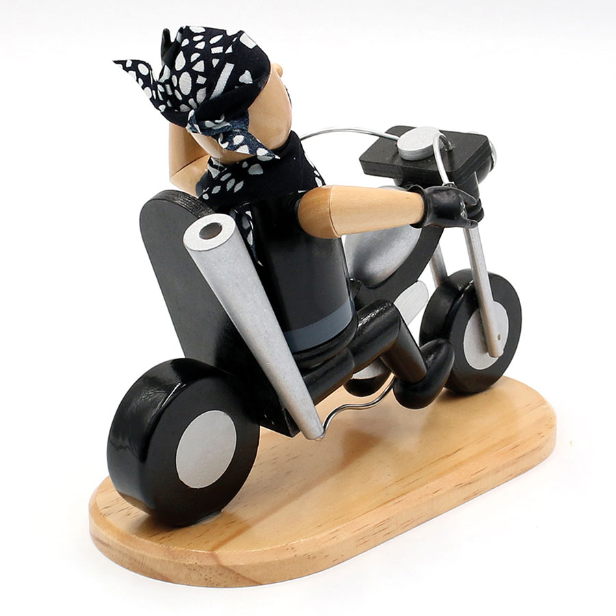 Holz Räucherfigur Schornsteinfeger