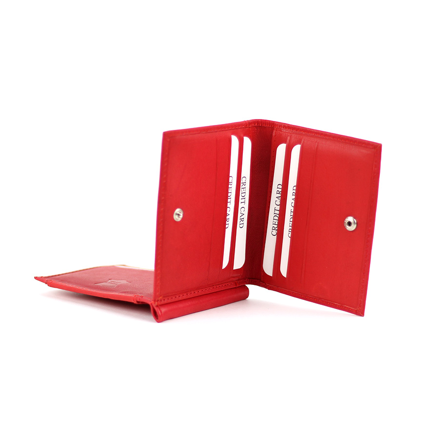 Geldbörse L&B Dollarclip 2342 rot