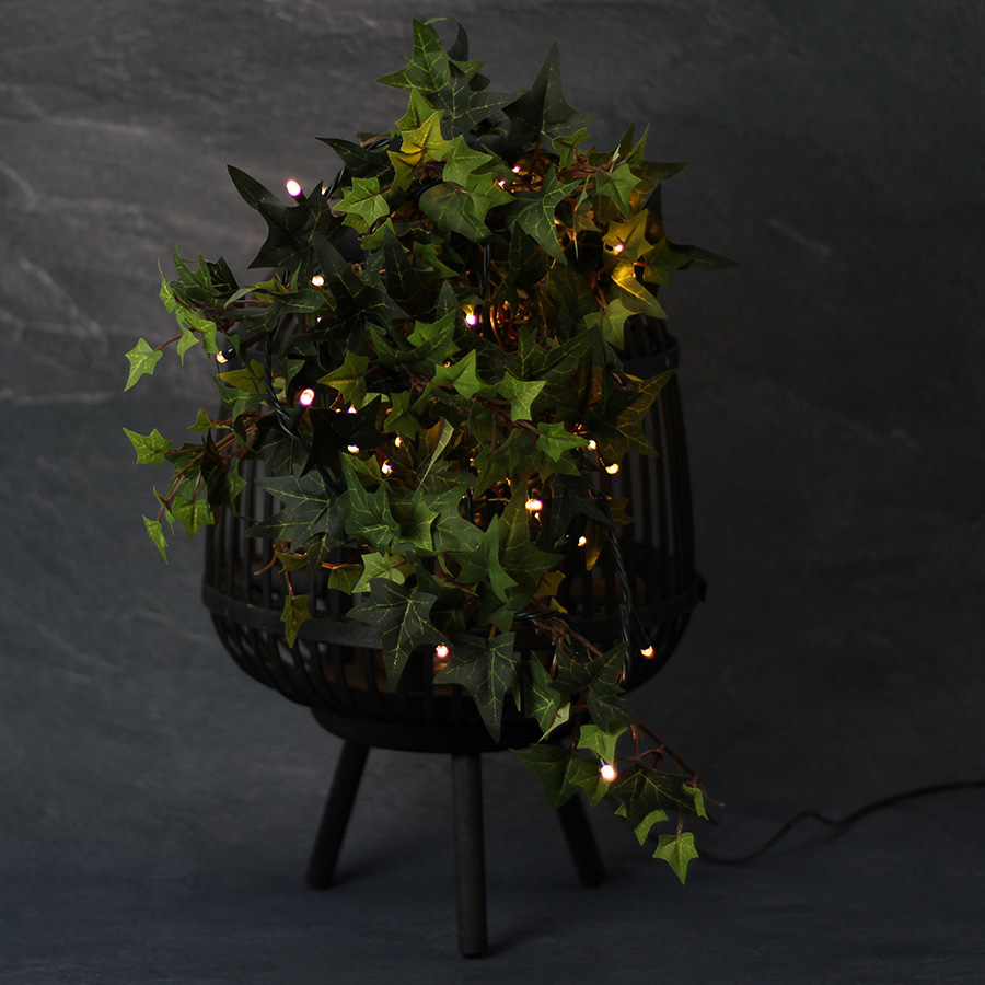 Lichterkette 300 LED ww Außen Timer Noor