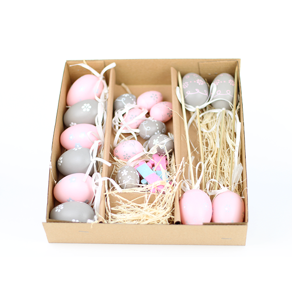 Ostereier Deko 21tlg Set in Box NOOR