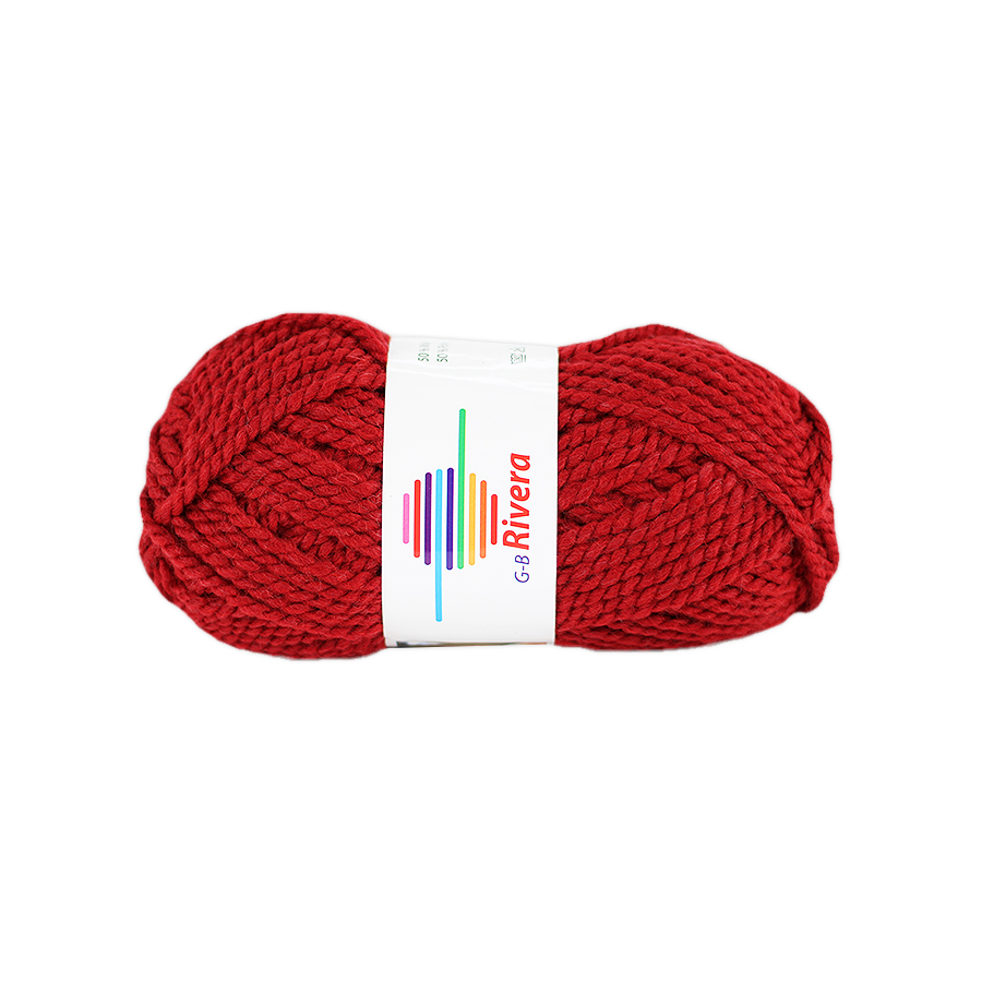 Strickwolle Rivera rot 12