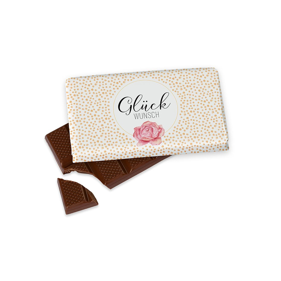 Schokolade 40g Glückwunsch