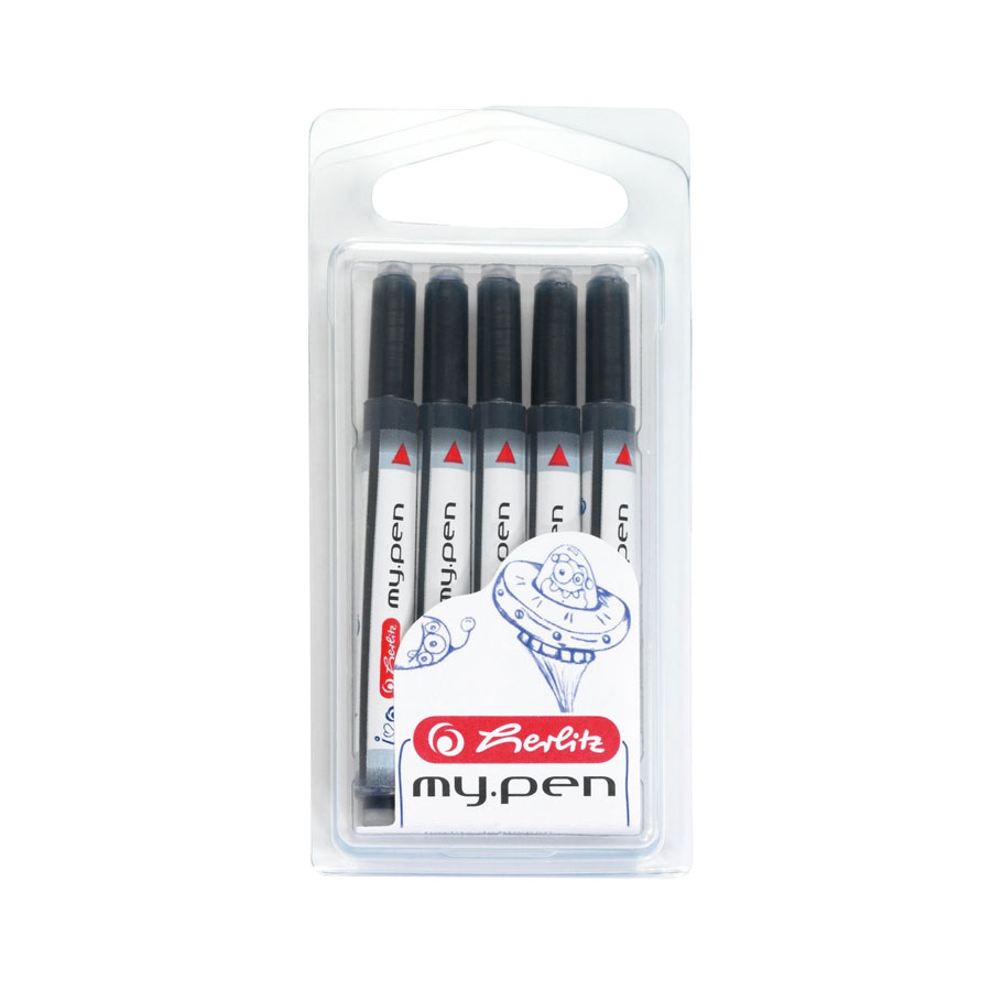 Tintenpatronen blau Universal my.pen 1x5