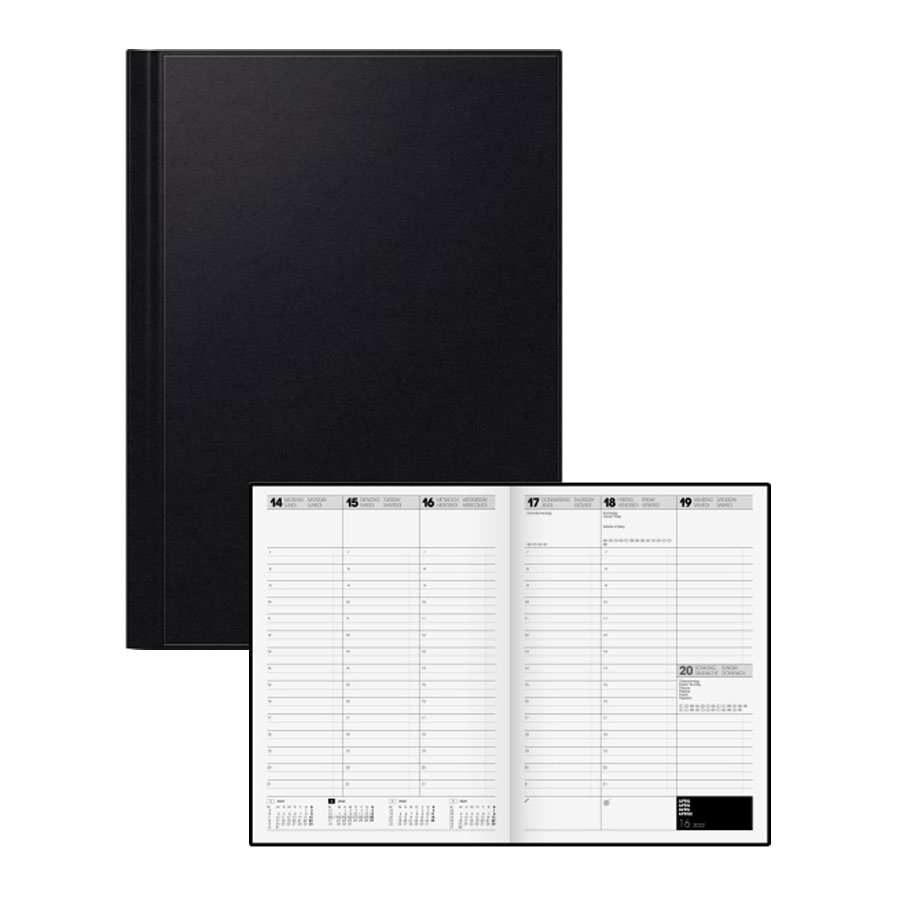 Kalender Buch - Wochenkalender A4 Balacron-Einband