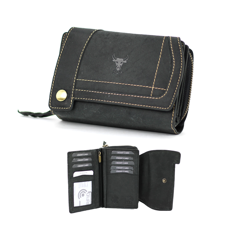 Geldbörse L&B Wild Damen 2679 BLK