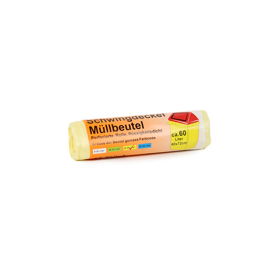 Müllbeutel 60L 15Stk. gelb Julia