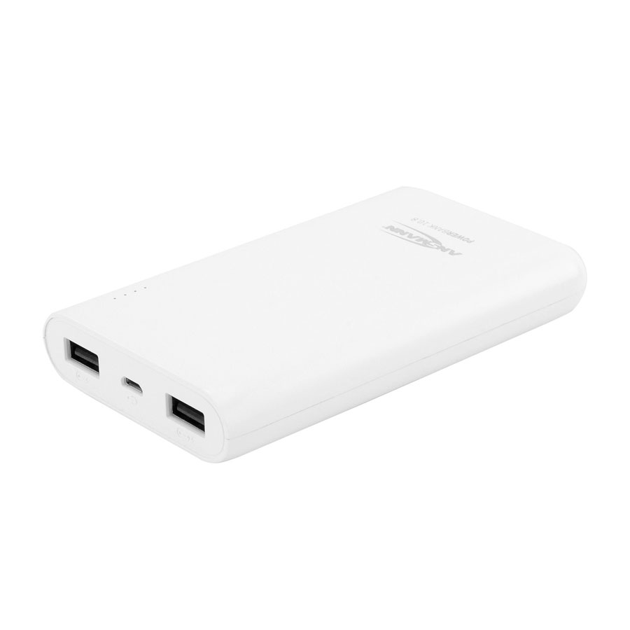 Powerbank 10.8w mit zwei USB-Ladebuchsen Ansmann