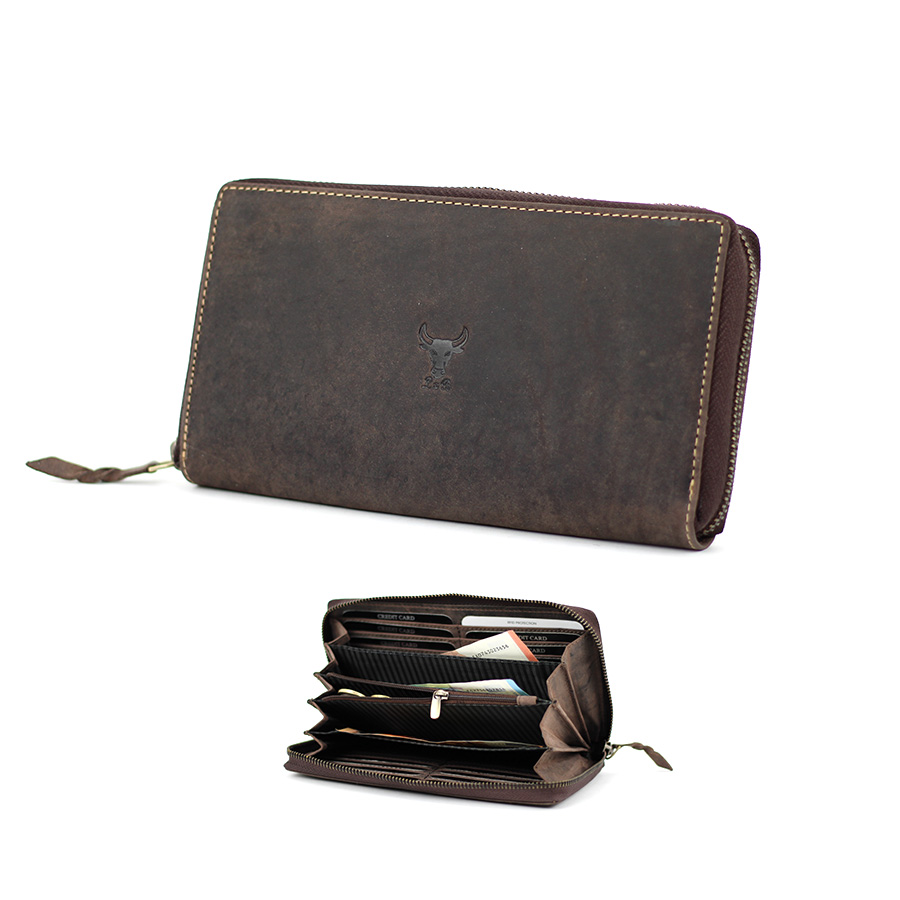 Geldbörse L&B Wild Damen 2682 BRN
