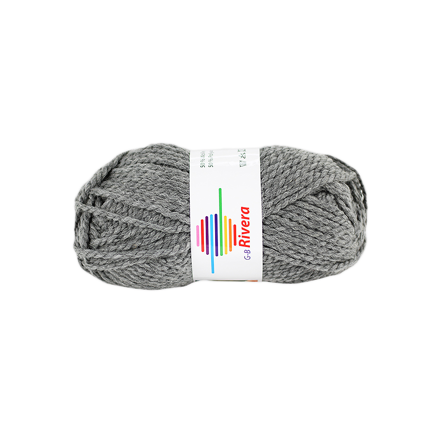Strickwolle Rivera mausgrau 9