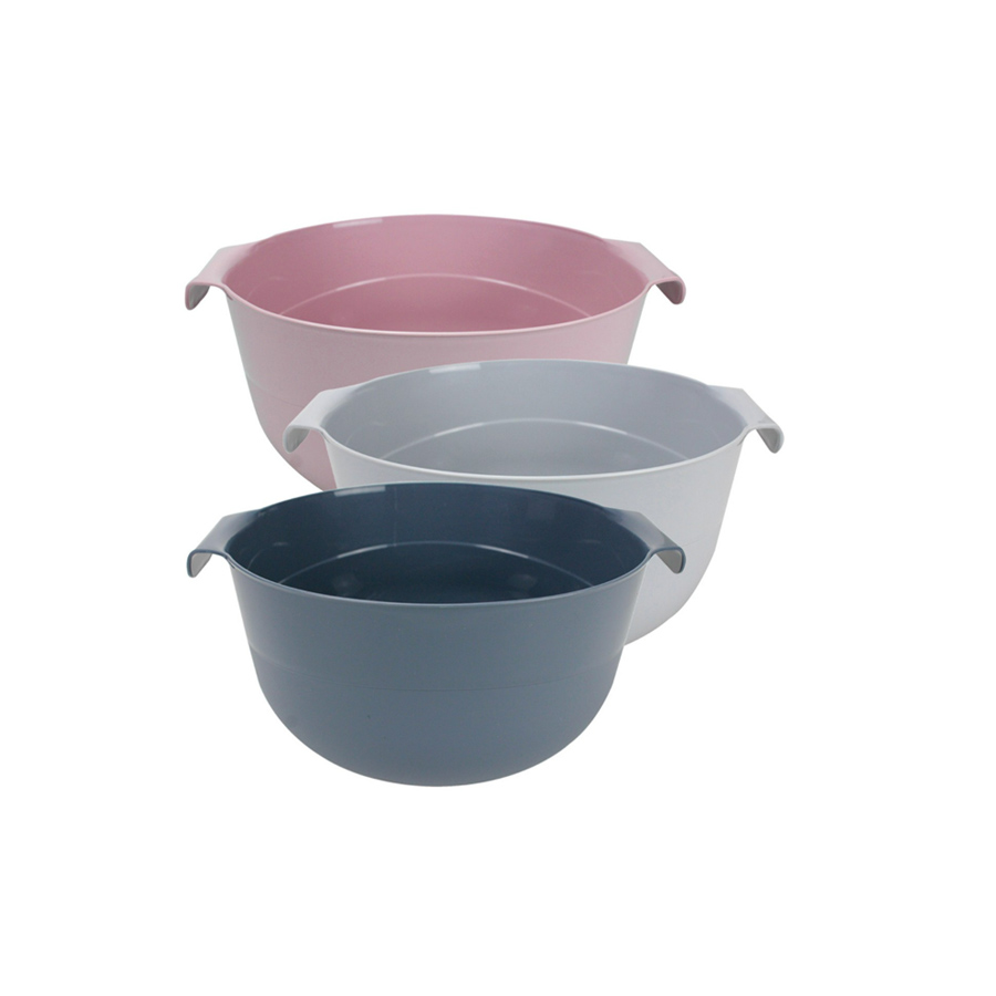Schüssel 4L Pastell 2 Griffe D24 H13,5cm