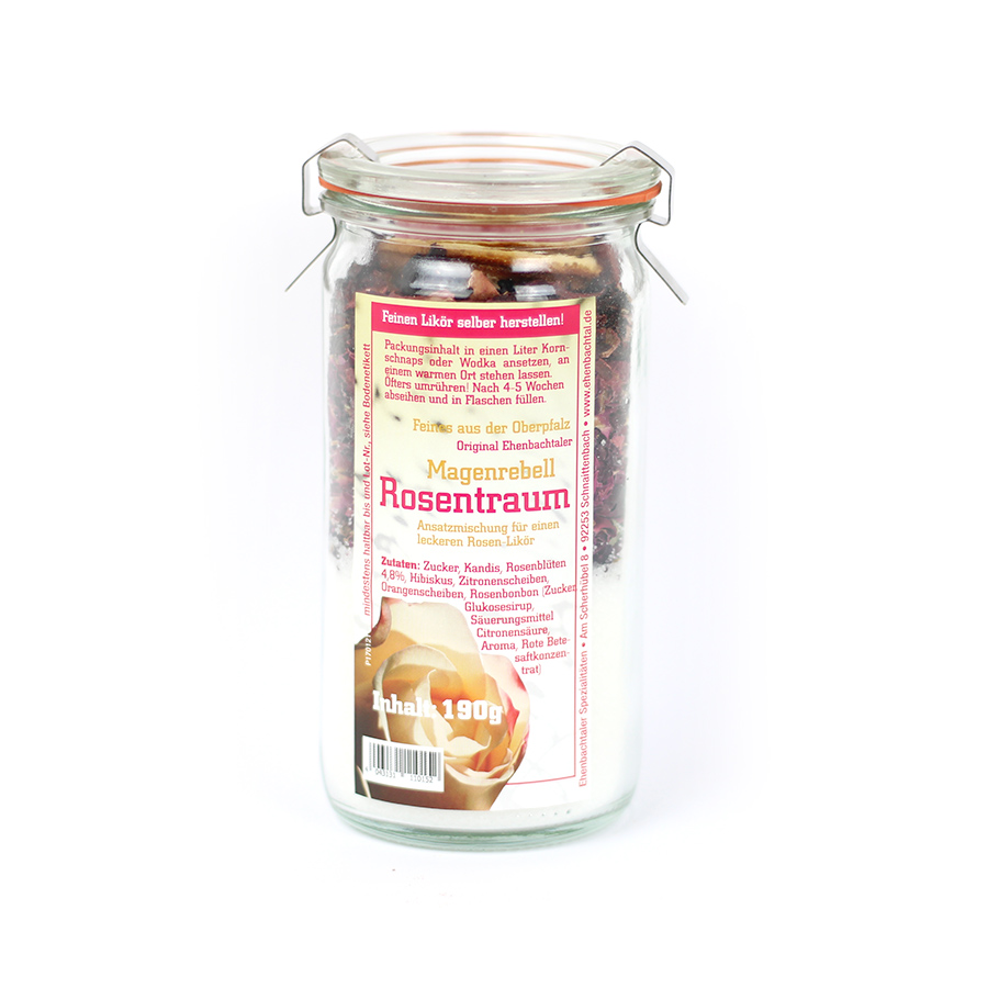 BN Magenrebell Glas Rosentraum 190g