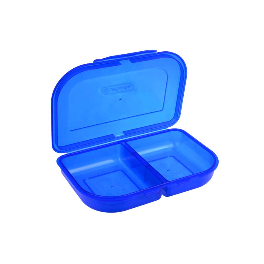 Brotdose 2 Fächer blau Pelikan