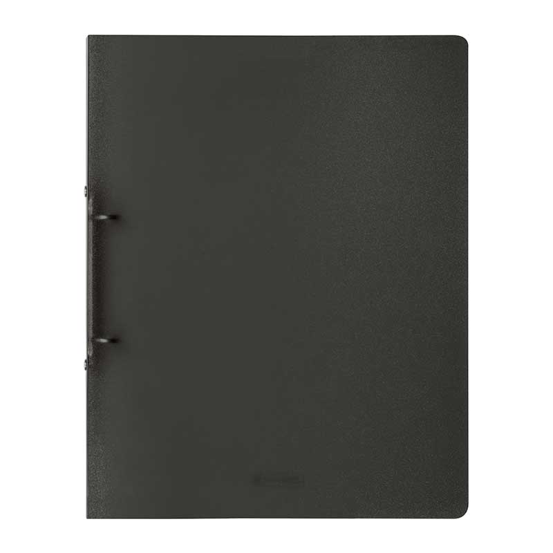 Ringbuch 2R 16mm PP grau  Brunnen