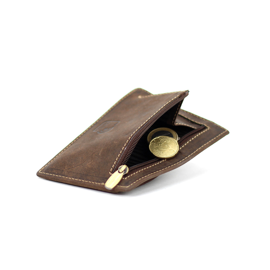 Geldbörse L&B Wild Kartenbörse 2705 BRN