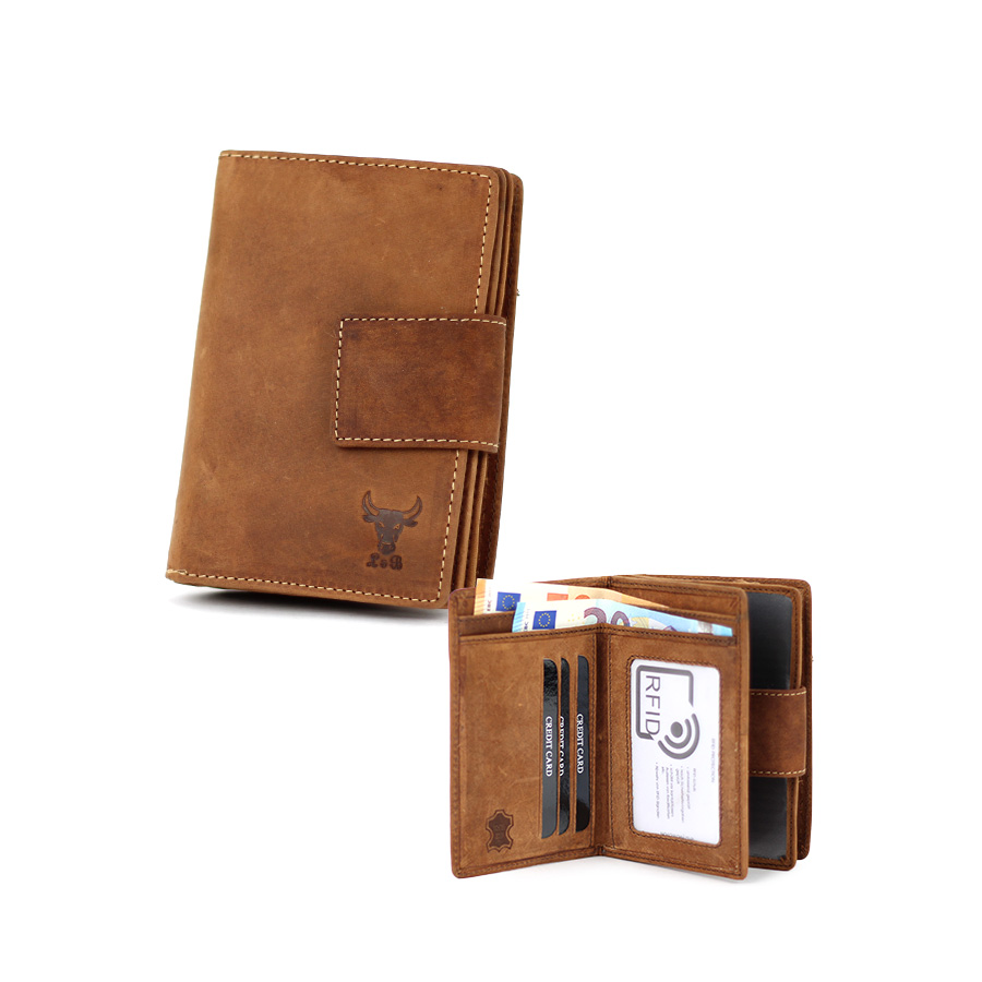 Geldbörse L&B Wild Damen 13 TAN