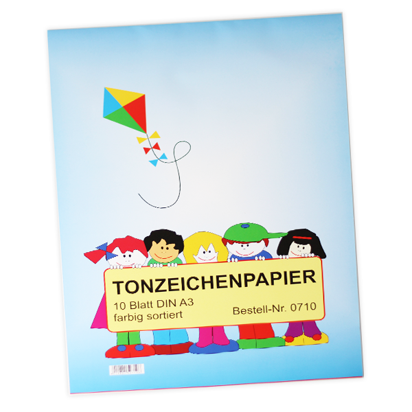 Tonzeichenpapier A3 10 Blatt