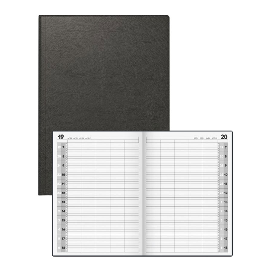 Kalender Buch - Tageskalender A4 24 Std. Einteilung