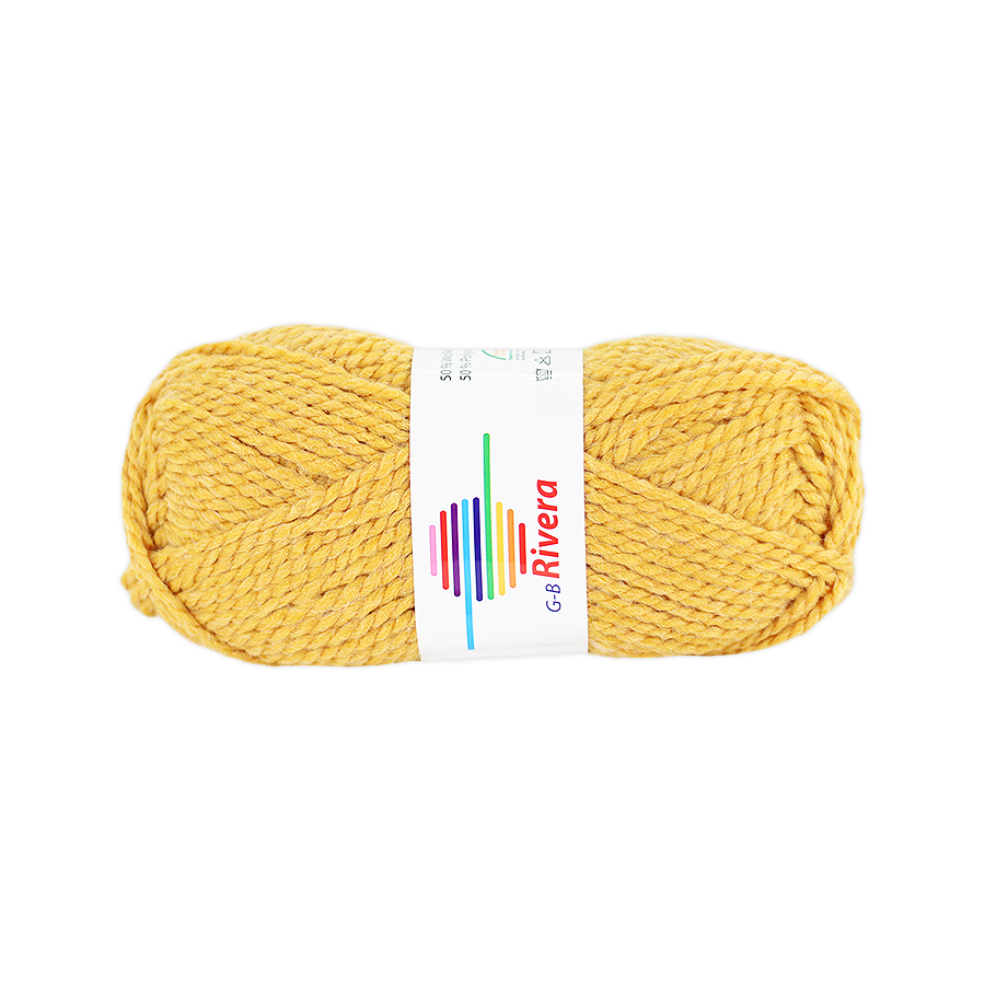 Strickwolle Rivera ocker 3