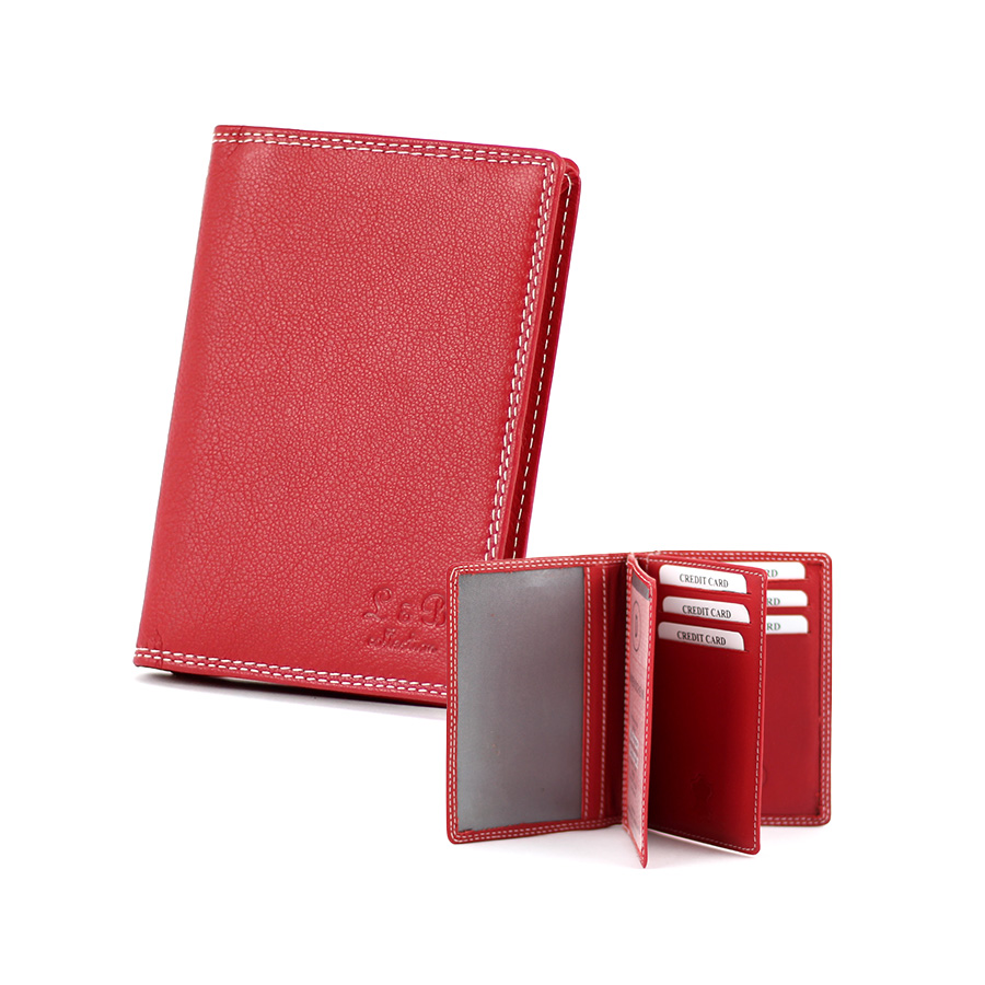 Geldbörse L&B Ausweish.2 2397 rot