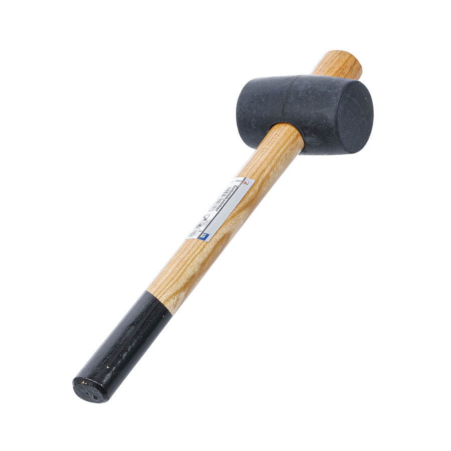 Gummihammer, Holzstiel 55mm, 250 g