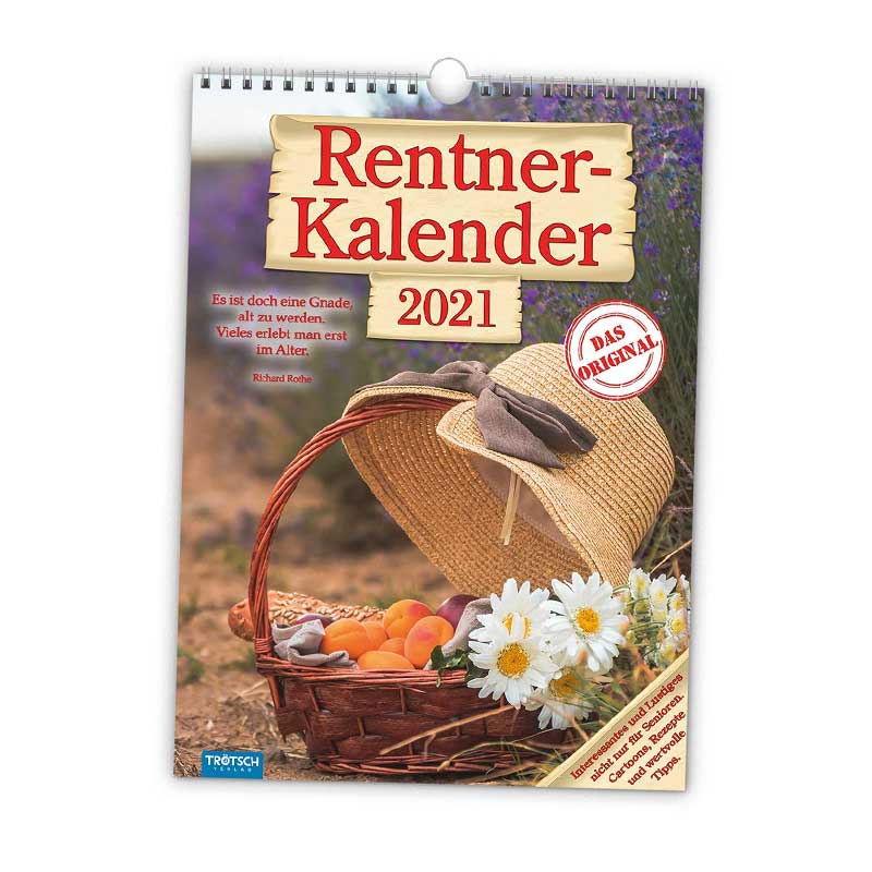 Kalender Wand Rentnerkalender