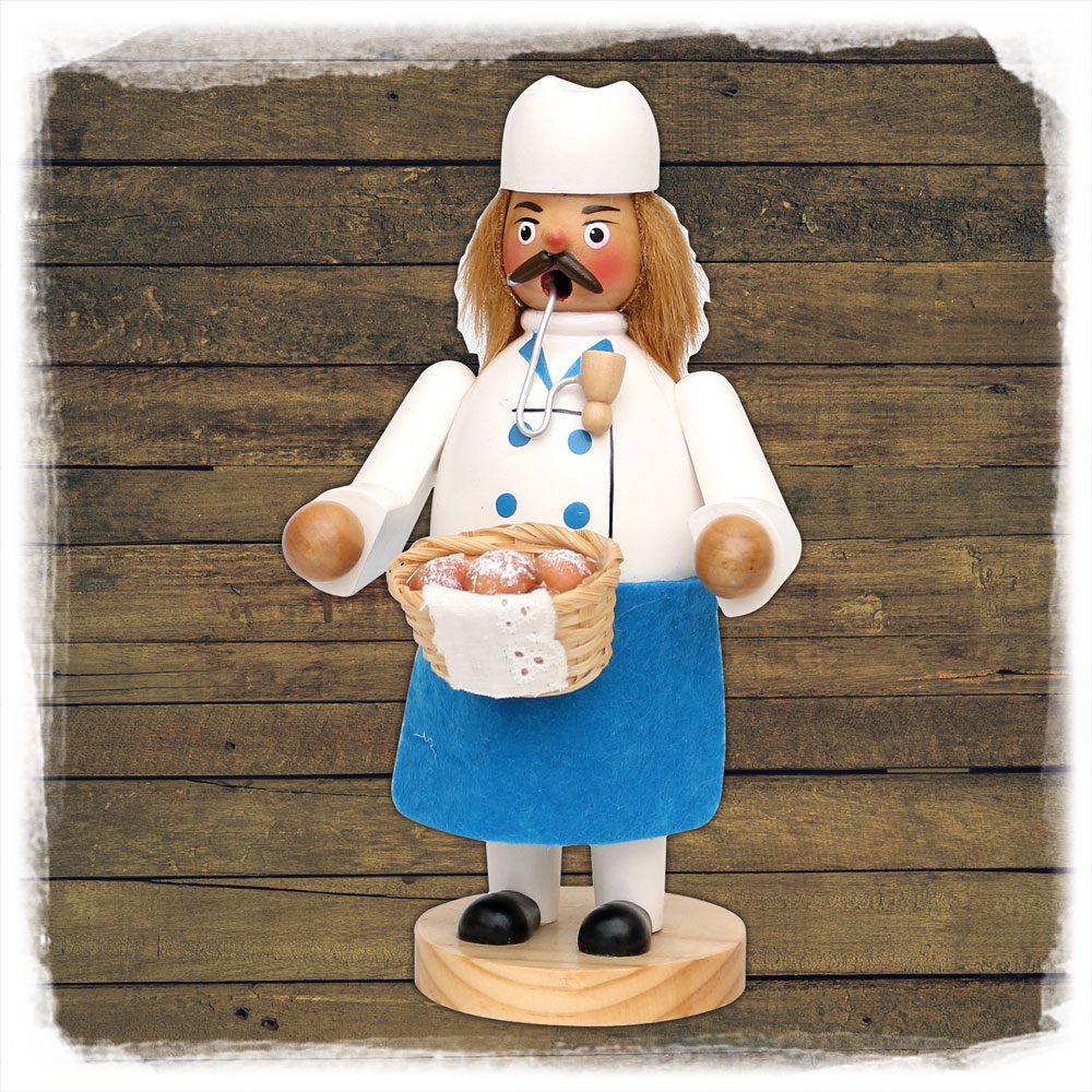 Holz Räucherfig. Bäcker 20cm
