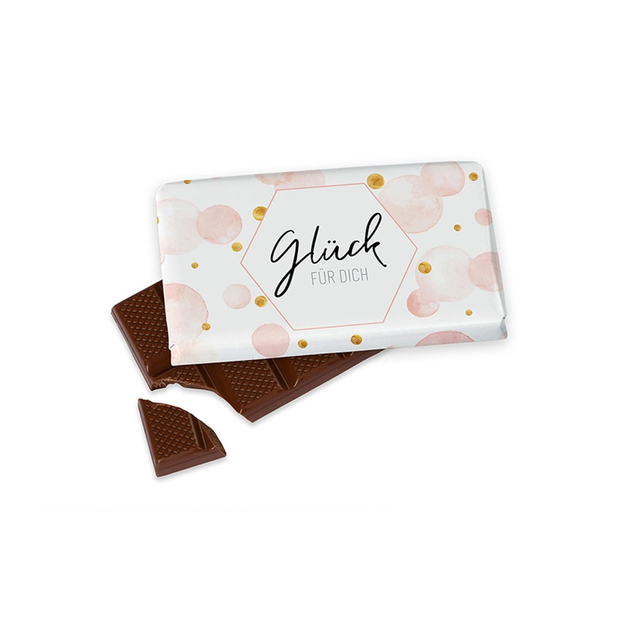 Schokolade 40g Glück für dich