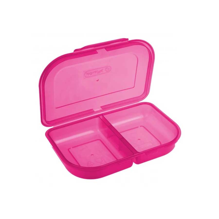 Brotdose 2 Fächer pink Pelikan
