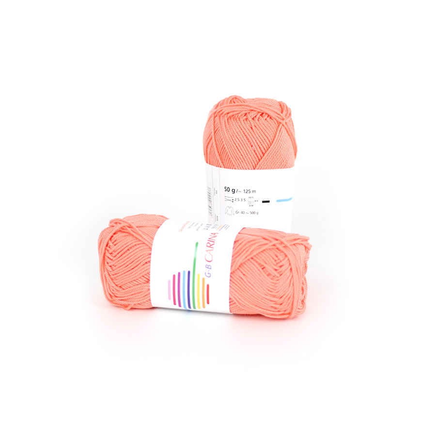 Strickwolle Carina apricot 908