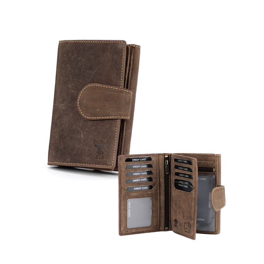 Geldbörse L&B Wild Damen 16 BRN