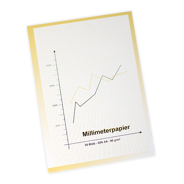 Millimeterblock A4 20 Bl.