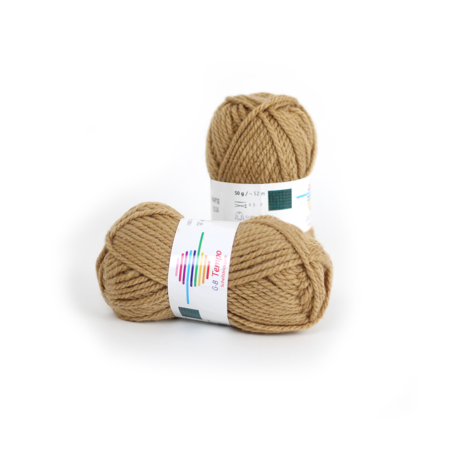 Strickwolle Tempo beige F19