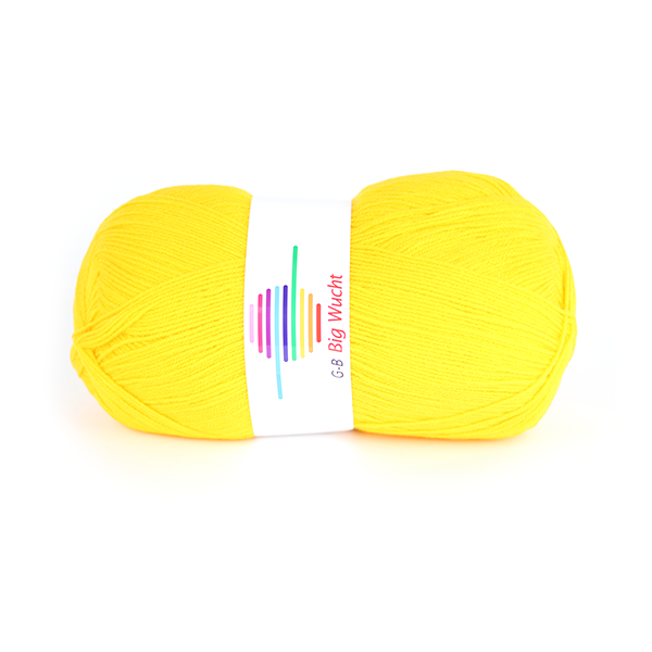 Strickwolle Big Wucht gelb 1470