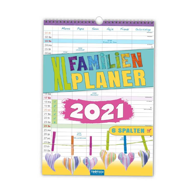 Kalender Wand XL Familienplaner