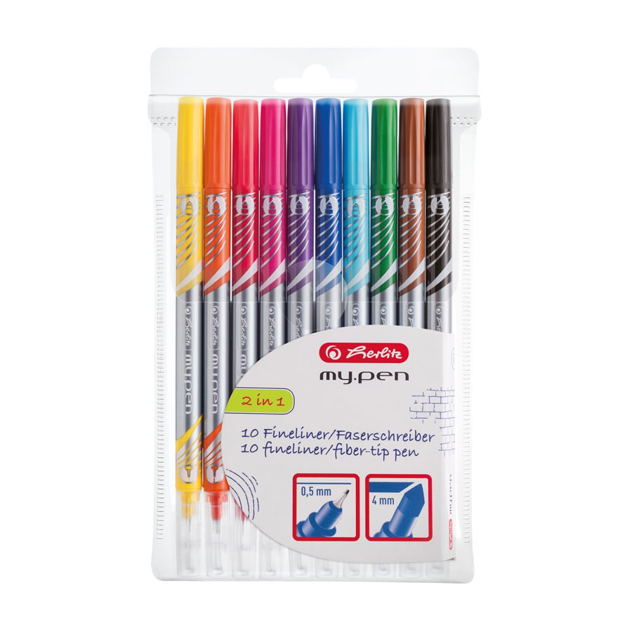 Fineliner & Fasermaler my.pen 10er