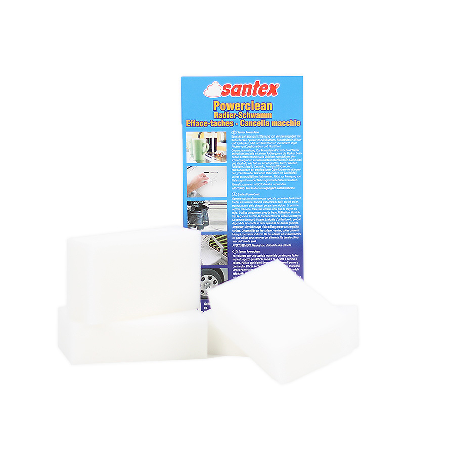 Radier-Schwamm 4er Powerclean santex