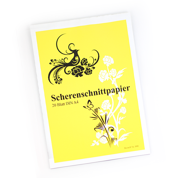 Scherenschnittpapier A4 20 Blatt