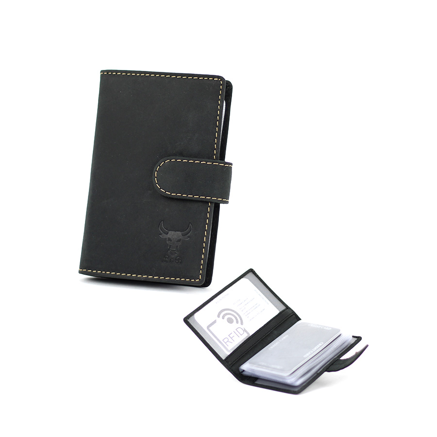 Geldbörse L&B Wild Kartenmappe 2685 BLK