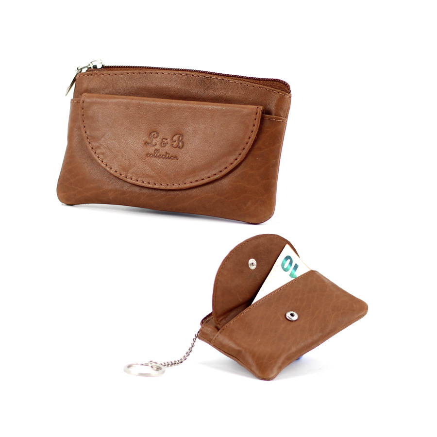 Schlüsseltasche L&B 2345 braun