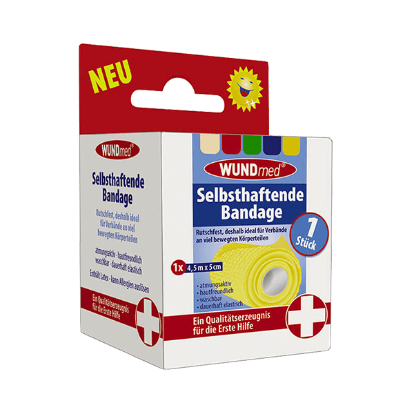 Bandagen 5 cm x 4,5 m selbsthaftend