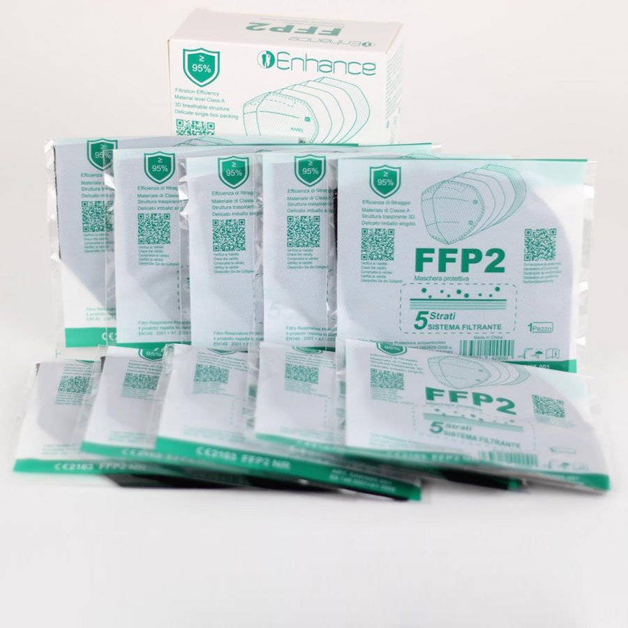 Atemschutzmaske FFP2 10er weiß