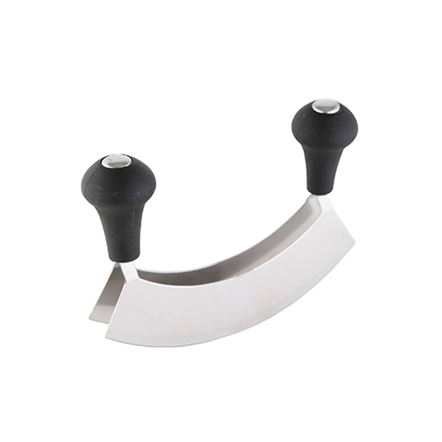 Wiegemesser Top Hit doppelt 17cm mit Kunststoffgriff