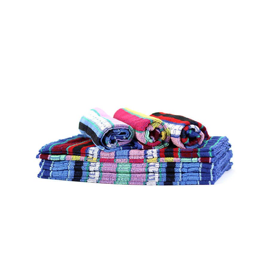 Handtuch 12er Set dunkel 40x80cm Sena