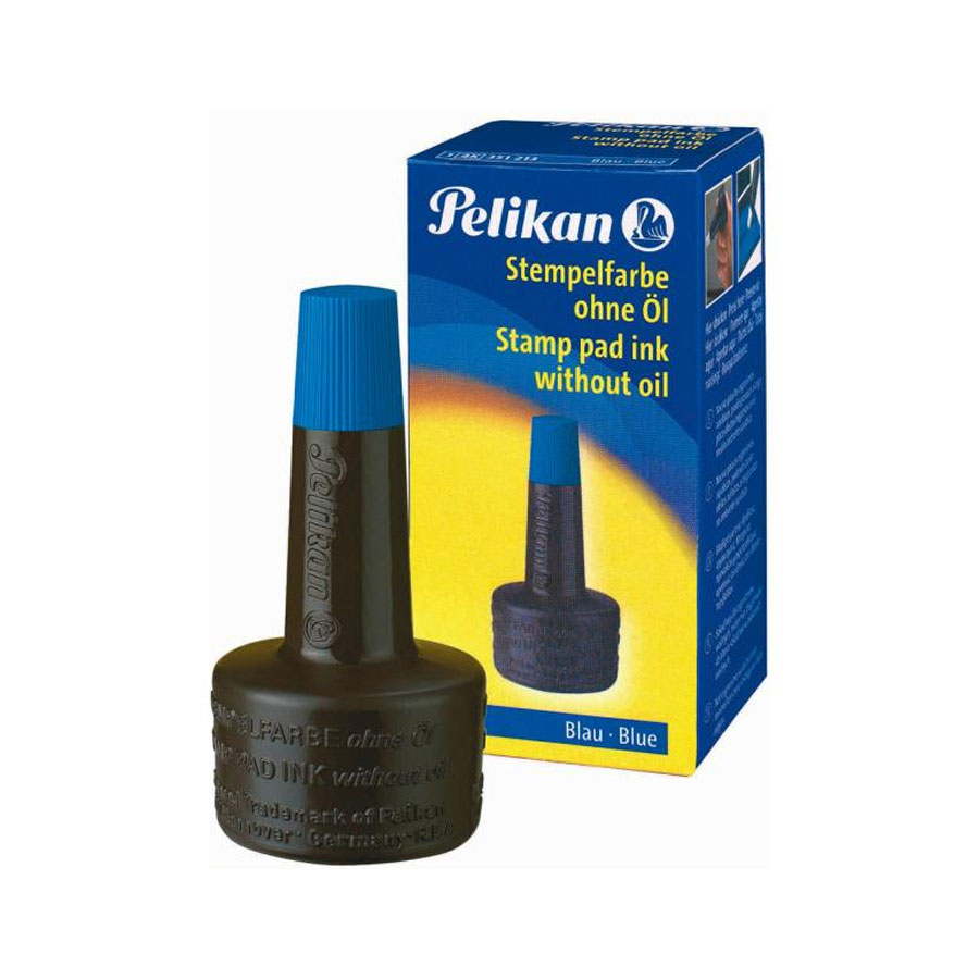 Stempelfarbe 28ml blau Pelikan