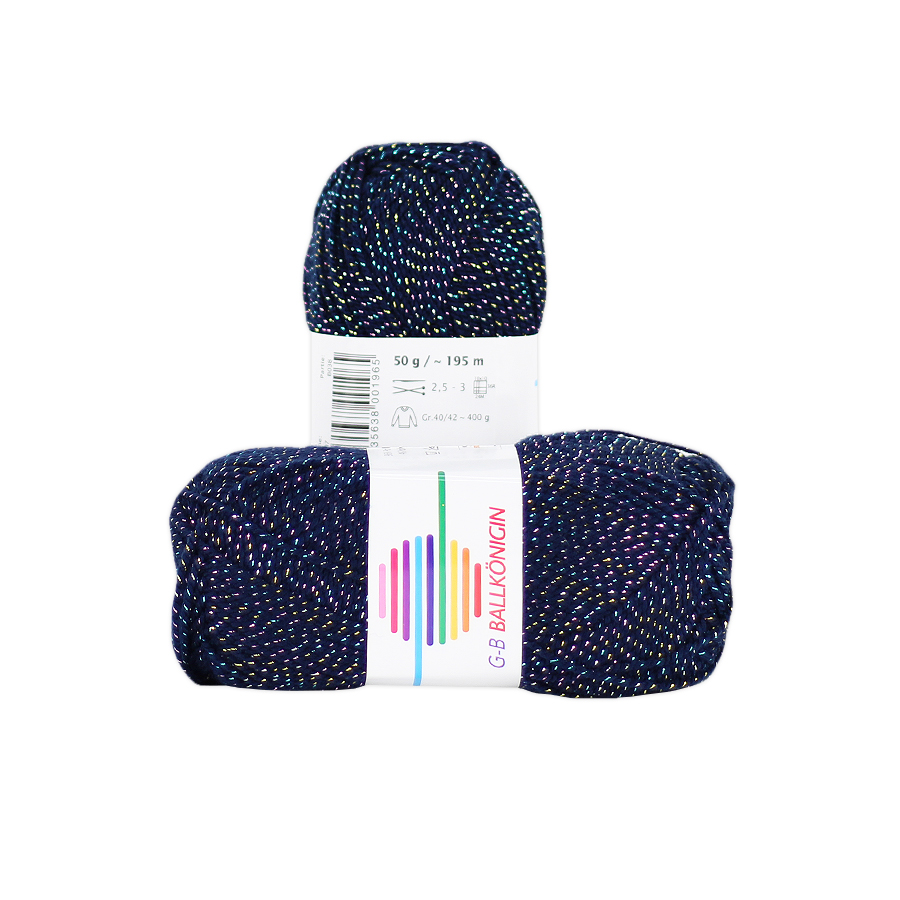 Strickwolle Ballkönigin marine 1007