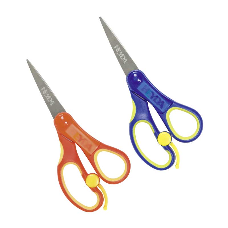 Schere 13,5cm Soft-Touch spitz rechts Brunnen