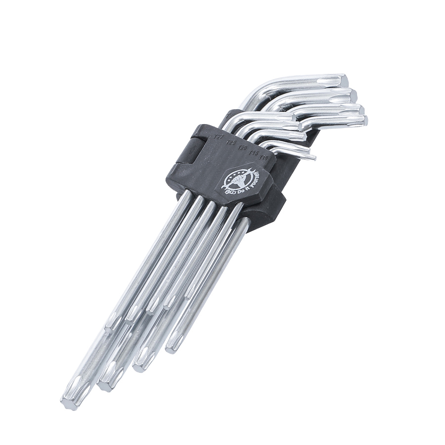T-Profil-Winkelschlüssel T10-50, 9-tlg.