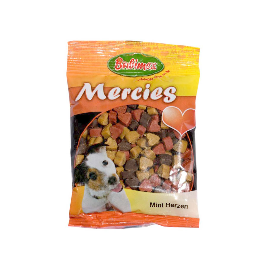 Hunde Mercies Mini Herzen 100g Btl.  