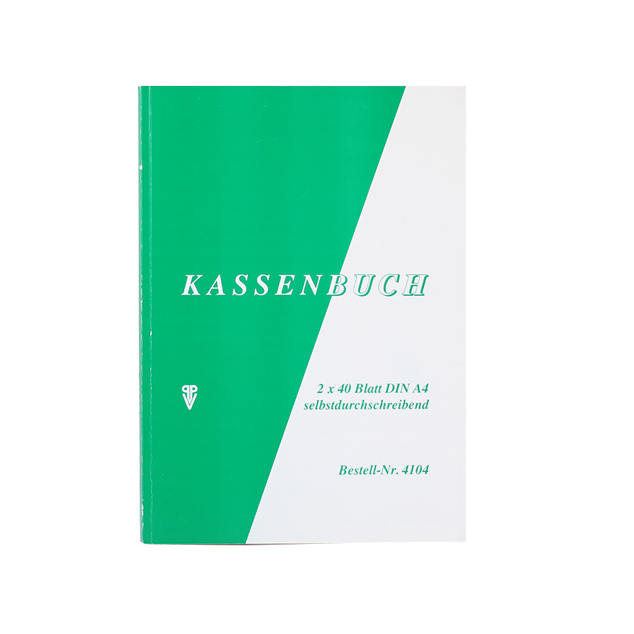 Kassenbuch 2x40 Blatt A4 Penig