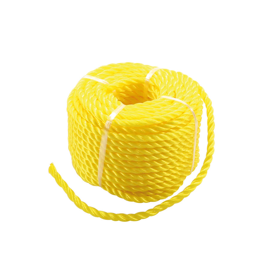 Allzweckseil PE 20 m x 6 mm, gelb